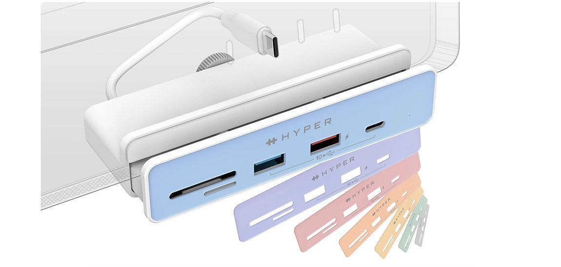 Hyper выпустила два хаба для iMac 24 Hyper выпустила два хаба для iMac 24