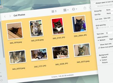 Як змінити фон папок Finder на Mac? 