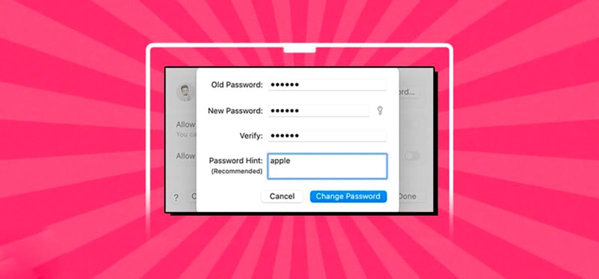 Как изменить пароль для входа на Mac? Как изменить пароль для входа на Mac?