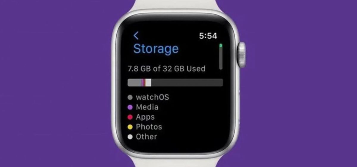 Как освободить память на Apple Watch?