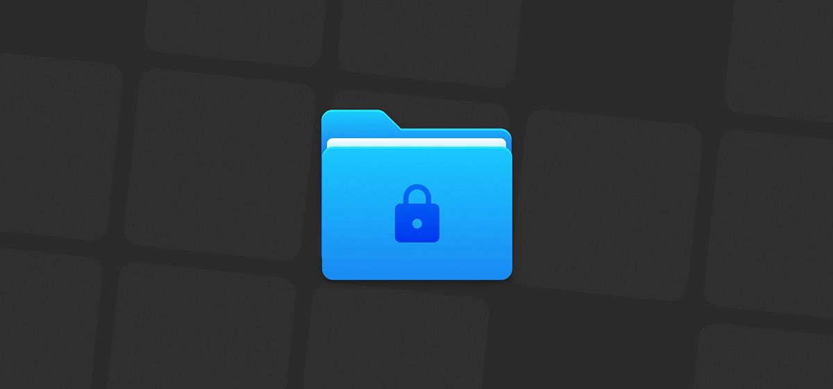 Как поставить пароль на папку в Mac?