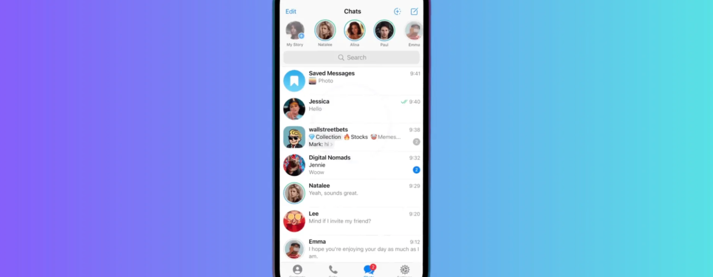 Як приховати історії у Telegram Як приховати історії у Telegram