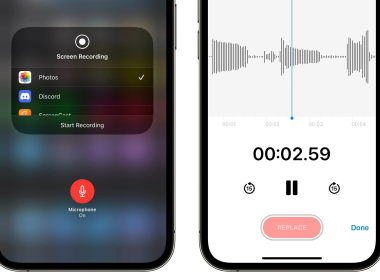 Як записати закадровий голос у "Запис екрану" на iPhone