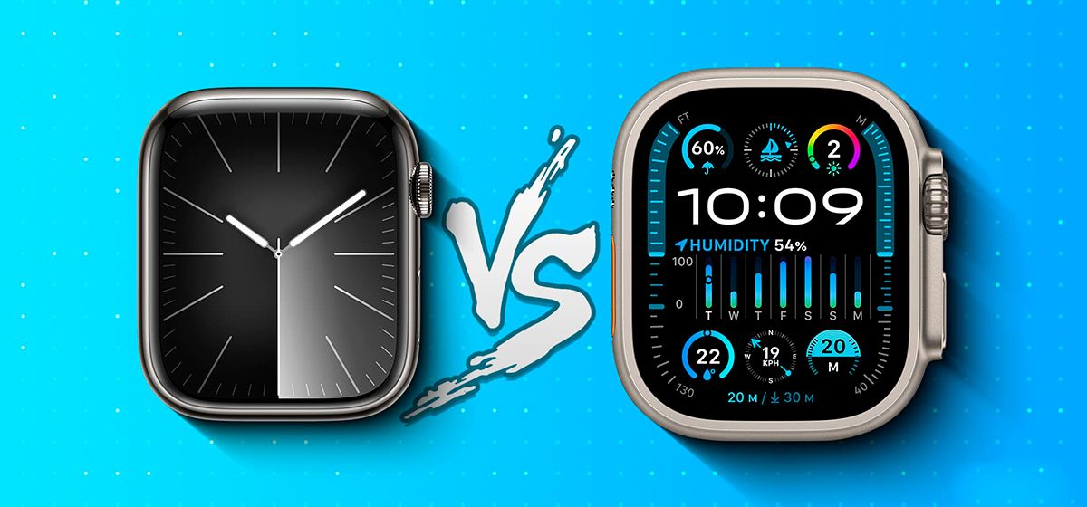 Порівняння Apple Watch Series 9 та Apple Watch Ultra 2 Порівняння Apple Watch Series 9 та Apple Watch Ultra 2