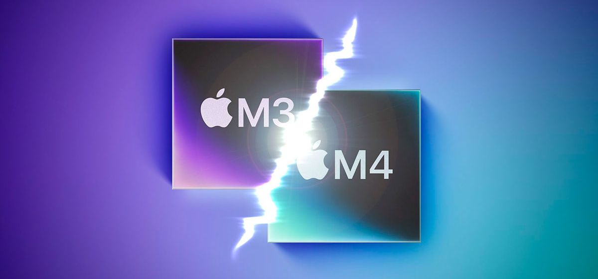 Порівняння чіпів Apple M4 та Apple M3 Порівняння чіпів Apple M4 та Apple M3
