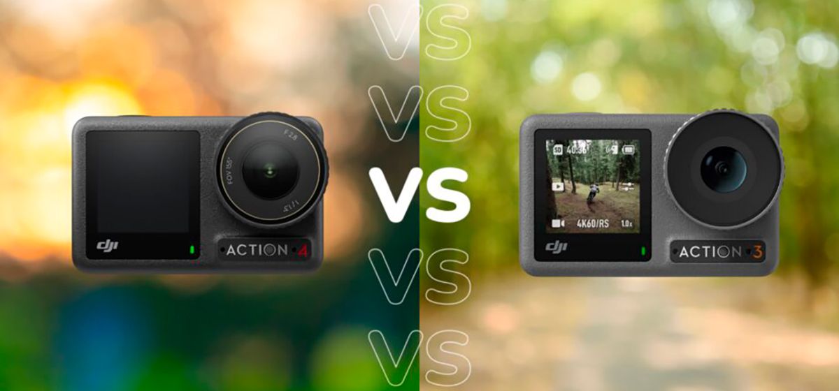 Порівняння DJI Osmo Action 4 і DJI Osmo Action 3: яка водонепроникна екшн-камера краще?