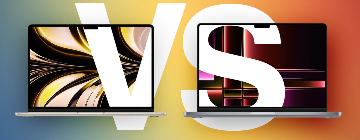 Порівняння MacBook Air (М3) і MacBook Pro (М3)