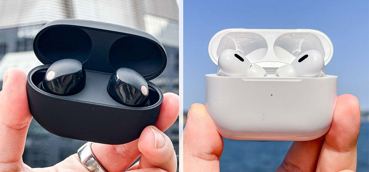 Сравнение Sony WF-1000XM5 vs Apple AirPods Pro 2: какие наушники взять? Сравнение Sony WF-1000XM5 vs Apple AirPods Pro 2: какие наушники взять?