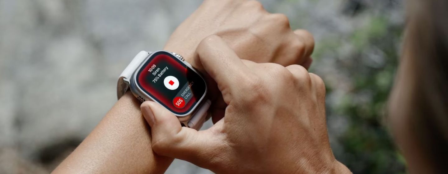 Як використовувати вбудовану сирену в Apple Watch Ultra Як використовувати вбудовану сирену в Apple Watch Ultra