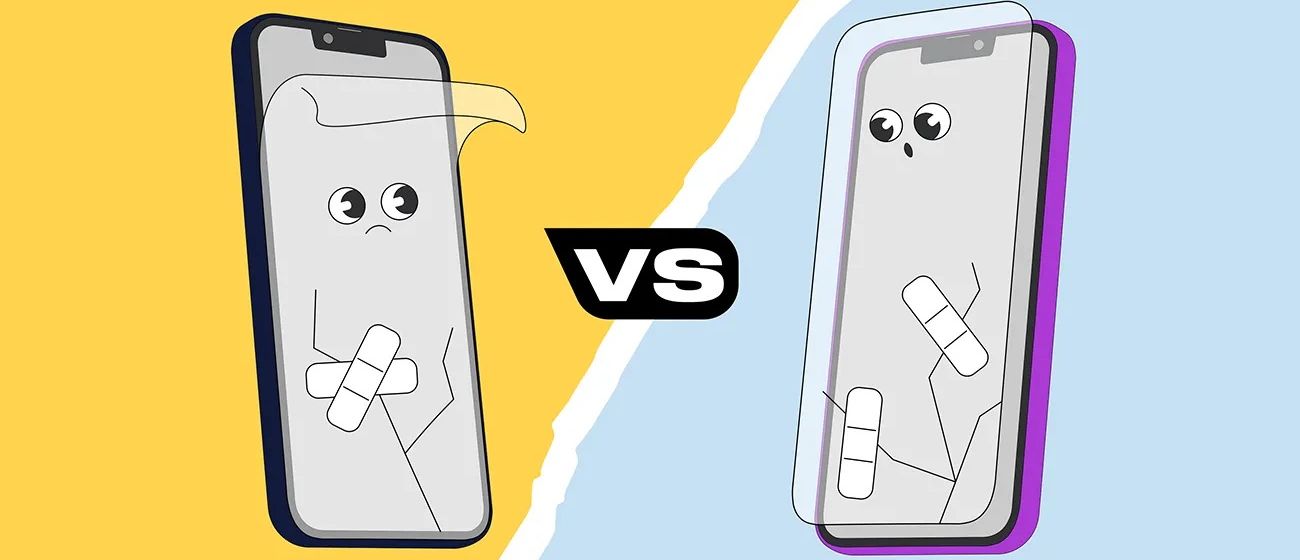 Защитное стекло или гидрогелевая плёнка: что выбрать для iPhone? Защитное стекло или гидрогелевая плёнка: что выбрать для iPhone?
