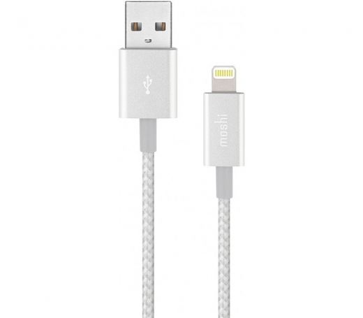 Кабель Moshi Integra™ Lightning to USB Cable Jet Silver (1.2 m) (99MO023104)