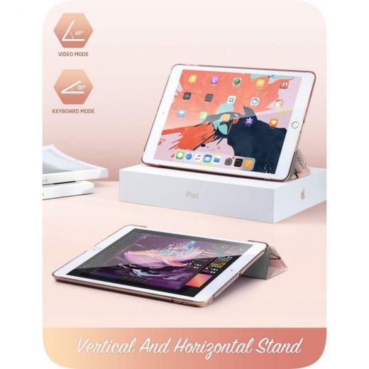 Чехол i-Blason Cosmo Case Marble Pink для iPad 10.2 (2019 | 2020 | 2021)