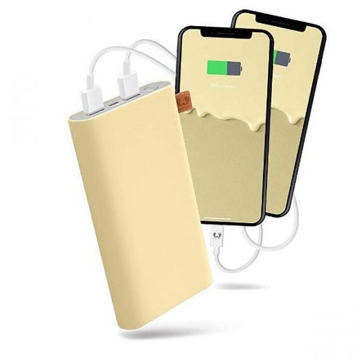 Повербанк с беспроводной зарядкой Fresh 'N Rebel Powerbank V2 18000 mAh Buttercup (2PB5500BC)