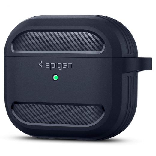 Защитный чехол Spigen Rugged Armor Charcoal Gray для Apple AirPods 3 (ASD01980)