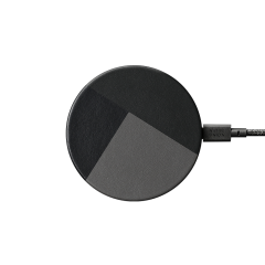 Бездротова зарядка Native Union Drop Marquetry Wireless Charger Slate (DROP-GRY-MARQ-V2)