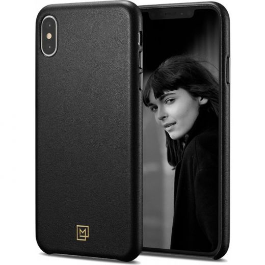 Чехол Spigen La Manon Calin Chick Black для iPhone XS