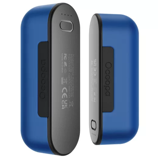 Повербанк грілка для рук Ocoopa Powerbank Heater UT2s 2*5000 mAh Blue