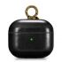 Шкіряний чохол i-Carer Vintage Leather Case with The Metal Hook Black для AirPods 3