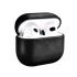 Кожаный чехол i-Carer Genuine Leather Case with Wrist Strap Black для AirPods 3 Кожаный чехол i-Carer Genuine Leather Case with Wrist Strap Black для AirPods 3