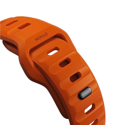 Силіконовий ремінець Nomad Sport Strap Orange для Apple Watch 49mm | 45mm | 44mm (NM00736685)