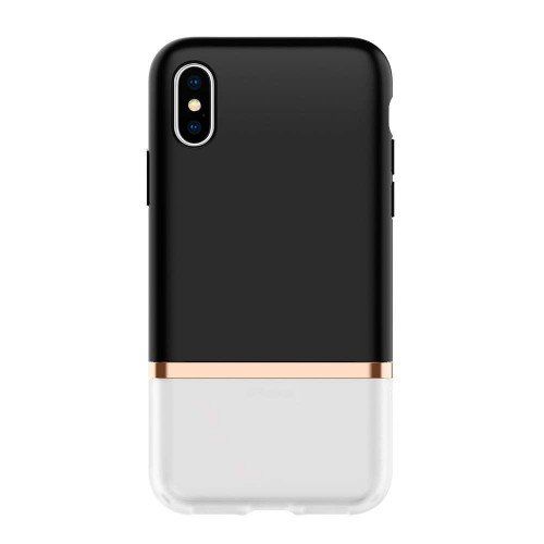 Чехол Spigen La Manon Jupe Milk Black для iPhone XS