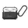 Чехол с карабином SwitchEasy Guardian Rugged Anti-Lost Protective Black для AirPods Pro (2 поколение) 2022 (SAPAP2091BK22)