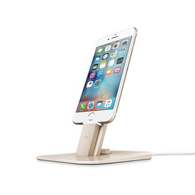 Док-станція Twelve South HiRise Deluxe Gold для iPhone, iPad