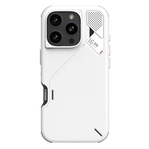 Чехол Aulumu A16 Slim Shockproof MagSafe White для iPhone 16 Pro