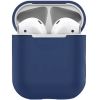 Чохол Ultra Thin Silicone Midnight Blue для AirPods 1/2