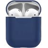 Чехол Ultra Thin Silicone Midnight Blue для AirPods 1/2