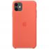 Чехол CasePro Silicone Case Clementine Orange для iPhone 11