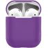 Чехол Ultra Thin Silicone Purple для AirPods 1/2 Чехол Ultra Thin Silicone Purple для AirPods 1/2