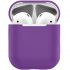 Чохол Ultra Thin Silicone Purple для AirPods 1/2