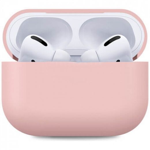 Чохол Apple Silicone Case Pink Sand для AirPods Pro