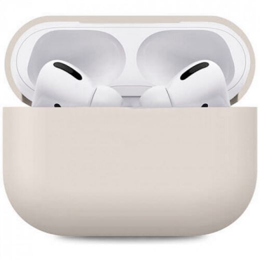 Чехол Apple Silicone Case Stone для AirPods Pro