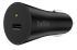 Автомобільний зарядний пристрій Belkin Car Charger 27W Power Delivery Port USB-C 3.0A, black (F7U071BTBLK)