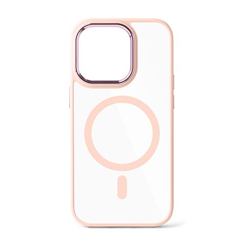 Чохол CasePro Crystal Shadow with MagSafe Pink Sand для iPhone 15