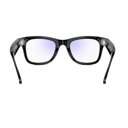 Умные очки с камерой Ray-Ban Meta Wayfarer Shiny Black | Clear Transitions®