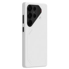 Чехол с экокожи Aulumu S25 Vegan Leather Case White для Samsung Galaxy S25 Ultra