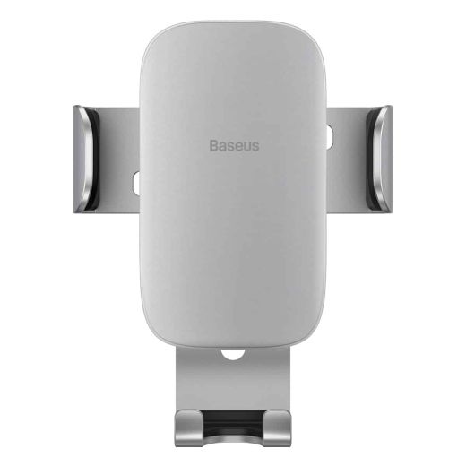 Держатель для телефона в машину Baseus Metal AgeⅡ Gravity Car Mount (Air Outlet Version) Silver (SUJS000012)