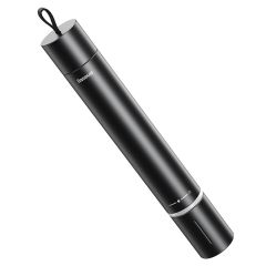 Ліхтарик з автомобільним молотком Baseus Savior Window Breaking Flashlight Black (CRSFH-B01)