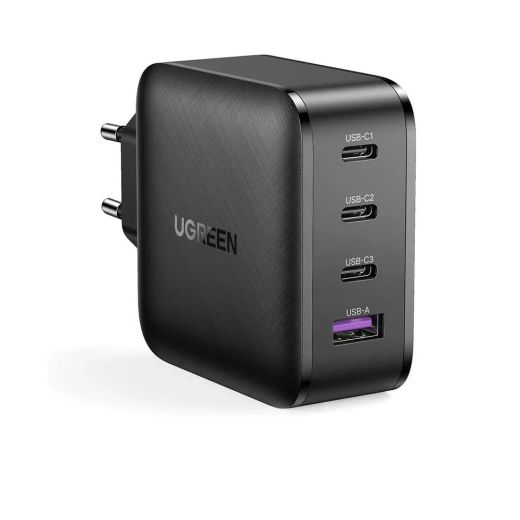 Сетевое зарядное устройство UGREEN 65W PD GaN Wall Charger - 4 Ports (70773)