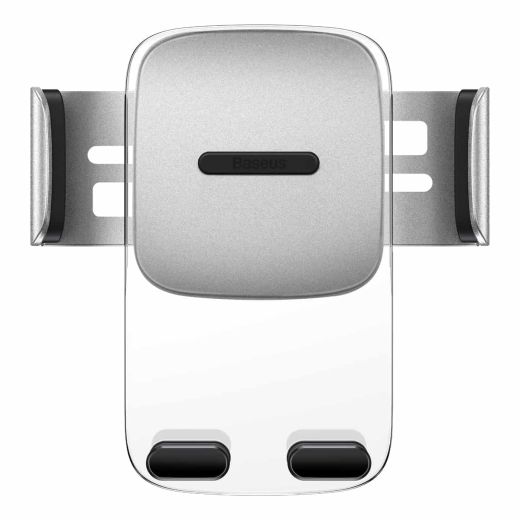Тримач для телефону у машину Baseus Easy Control Clamp Air Outlet Version Silver (SUYK000112)