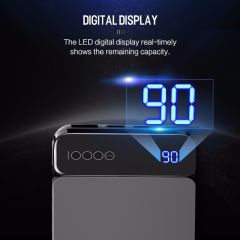 Повербанк Rock P39 Power Bank with Digital Display 10000mAh Grey