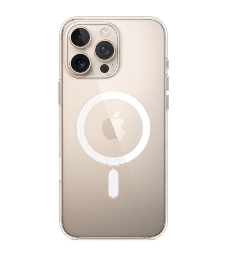 Прозорий чохол Monblan Magnetic Crystal Case with MagSafe Transparent для iPhone 16 Pro Max