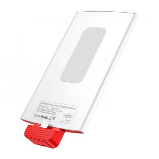 Повербанк Baseus New Energy Backpack Powerbank 4000mAh White/Red