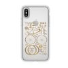  Чехол Speck Presidio Clear+Print CityBike Metallic Gold Yellow (SP-103136-6678) для iPhone X/XS