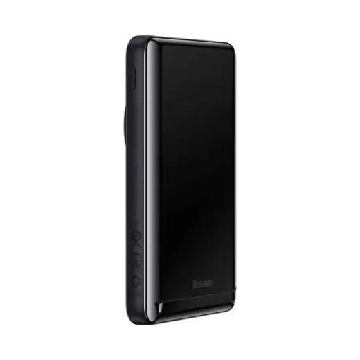 Повербанк з бездротовою зарядкою Baseus Magnetic Bracket Wireless Fast Charge 20W 10000mAh with Cable Type-C to Type-C Blue (PPCX000203)