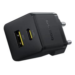 Швидка зарядка Baseus Palm Type-C+USB 20W Black (P10111608113-00)													