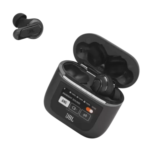 Безпровідні навушники із сенсорним дисплеєм JBL Tour Pro 2 Black (JBLTOURPRO2BLK)